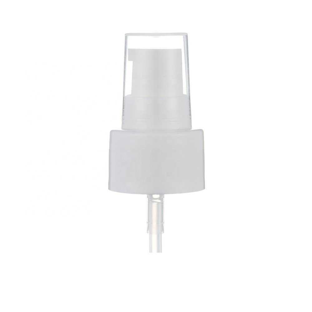 Дозатор для крема 001, размер 24/410, белый цвет, тип юбки гладкая