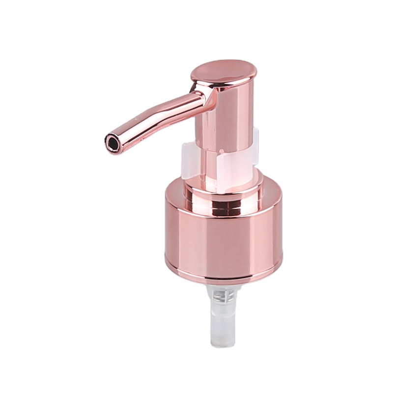 Дозатор с клипсой 001, размер 24/410, розовый цвет, тип юбки UV покрытие